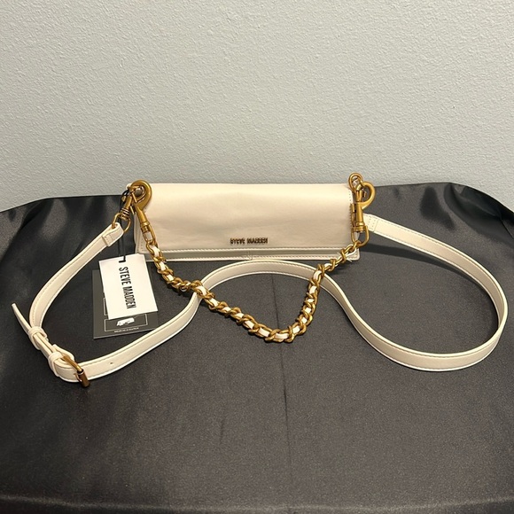 Steve Madden | Vanilla Clutch/Shoulder/Crossbody Purse - Picture 1 of 15